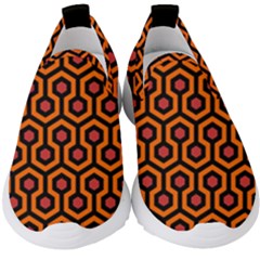 The Shining Overlook Hotel Carpet Kids  Slip On Sneakers by Malvagia