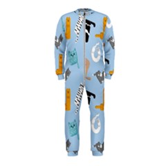 Unusual And Funny Tetris Cats Onepiece Jumpsuit (kids) by SychEva