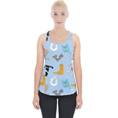 Unusual And Funny Tetris Cats Piece Up Tank Top by SychEva