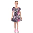 Combat Drops Kids  Short Sleeve Velvet Dress View1