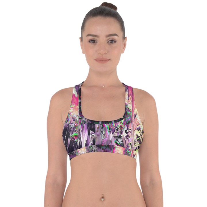 Combat Drops Cross Back Hipster Bikini Top 