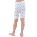 Stylized Bird Cartoon Drawing Pattern Kids  Mid Length Swim Shorts View2