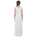 Stylized Bird Cartoon Drawing Pattern Empire Waist Maxi Dress View2