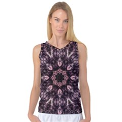 Rose Gold Mandala Women s Basketball Tank Top by MRNStudios