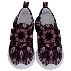 Rose Gold Mandala Kids  Velcro No Lace Shoes by MRNStudios