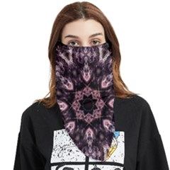 Rose Gold Mandala Face Covering Bandana (triangle) by MRNStudios