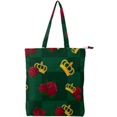 Crown Double Zip Up Tote Bag by Daria3107