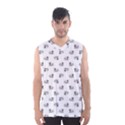 Funny Monster Feline Drawing Motif Pattern Men s Basketball Tank Top View1