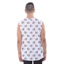 Funny Monster Feline Drawing Motif Pattern Men s Basketball Tank Top View2