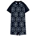 Baphomet Pentagram Kids  Boyleg Half Suit Swimwear View1