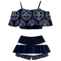 Baphomet Pentagram Kids  Off Shoulder Skirt Bikini View2