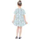 Funny And Funny Hares  And Rabbits In The Meadow Kids  Smock Dress View2