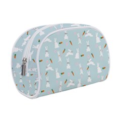 Funny And Funny Hares  And Rabbits In The Meadow Make Up Case (small) by SychEva