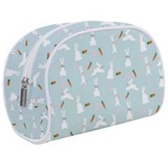 Funny And Funny Hares  And Rabbits In The Meadow Make Up Case (medium) by SychEva