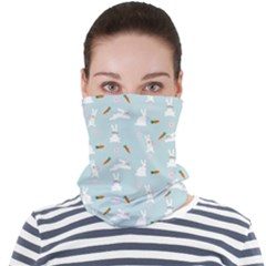 Funny And Funny Hares  And Rabbits In The Meadow Face Seamless Bandana (adult)