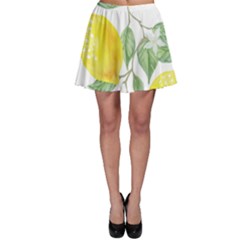 Vintage Lemons Skater Skirt