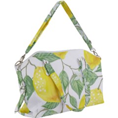 Vintage Lemons Canvas Crossbody Bag by SomethingForEveryone