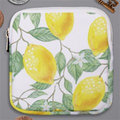 Vintage Lemons Mini Square Pouch