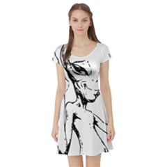 Paul Alien Short Sleeve Skater Dress