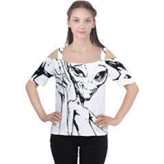 Paul Alien Cutout Shoulder Tee