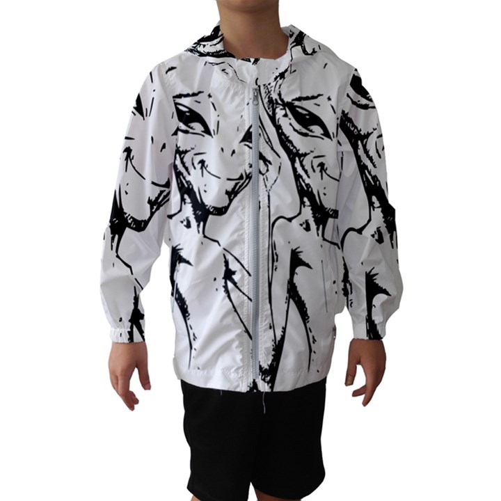 Paul Alien Kids  Hooded Windbreaker