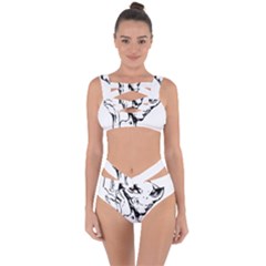 Paul Alien Bandaged Up Bikini Set  by KenArtShop