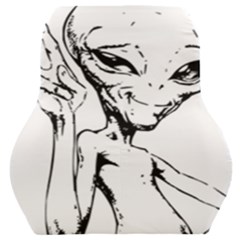 Paul Alien Car Seat Back Cushion  by KenArtShop