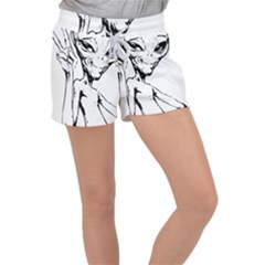 Paul Alien Velour Lounge Shorts by KenArtShop