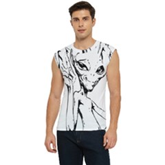 Paul Alien Men s Raglan Cap Sleeve Tee