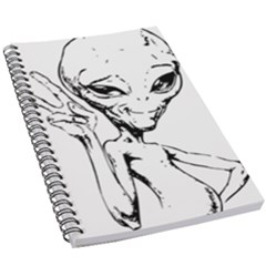 Paul Alien 5 5  X 8 5  Notebook