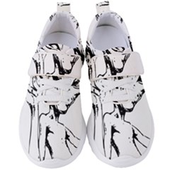 Paul Alien Women s Velcro Strap Shoes by KenArtShop