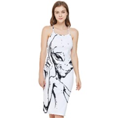 Paul Alien Bodycon Cross Back Summer Dress