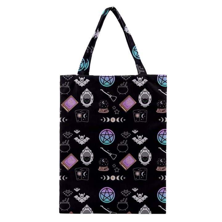 Witch Goth Pastel Pattern Classic Tote Bag