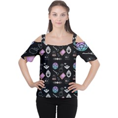 Small Witch Cutout Shoulder Tee