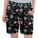 Witch Goth Pastel Pattern Pocket Shorts View1