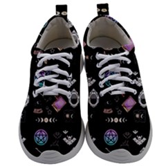 Witch Goth Pastel Pattern Mens Athletic Shoes by NerdySparkleGoth