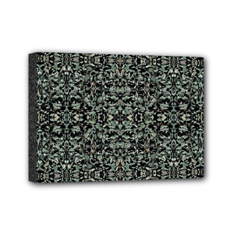 Initricate Ornate Abstract Print Mini Canvas 7  X 5  (stretched) by dflcprintsclothing