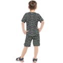 Initricate Ornate Abstract Print Kids  Tee and Shorts Set View2