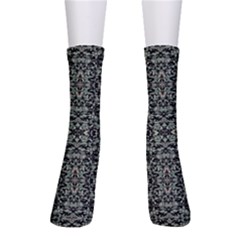 Initricate Ornate Abstract Print Men s Crew Socks by dflcprintsclothing