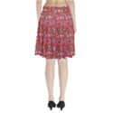 50s Small Print Pleated Skirt View2