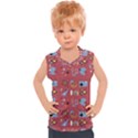 50s Small Print Kids  Sport Tank Top View1