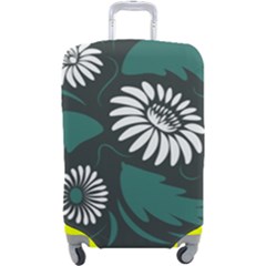 Folk Flowers Pattern Luggage Cover (large)