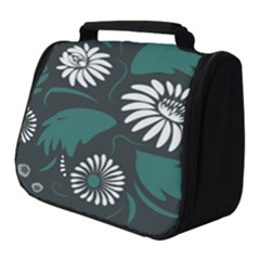 Folk Flowers Pattern Full Print Travel Pouch (small) by Eskimos