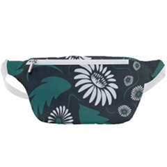 Folk Flowers Pattern Waist Bag 