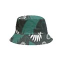 Folk flowers pattern Inside Out Bucket Hat (Kids) View4