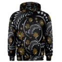 Folk flowers pattern Men s Core Hoodie View1