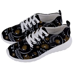 Folk Flowers Pattern Men s Lightweight Sports Shoes by Eskimos