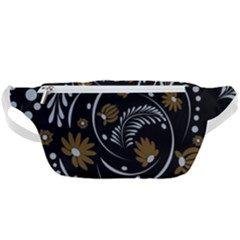 Folk Flowers Pattern Waist Bag 