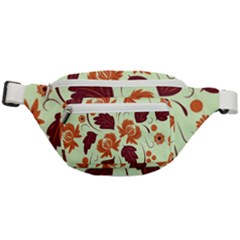 Folk Flowers Pattern Fanny Pack