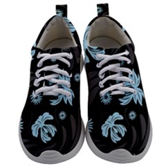 Folk Flowers Pattern Mens Athletic Shoes by Eskimos